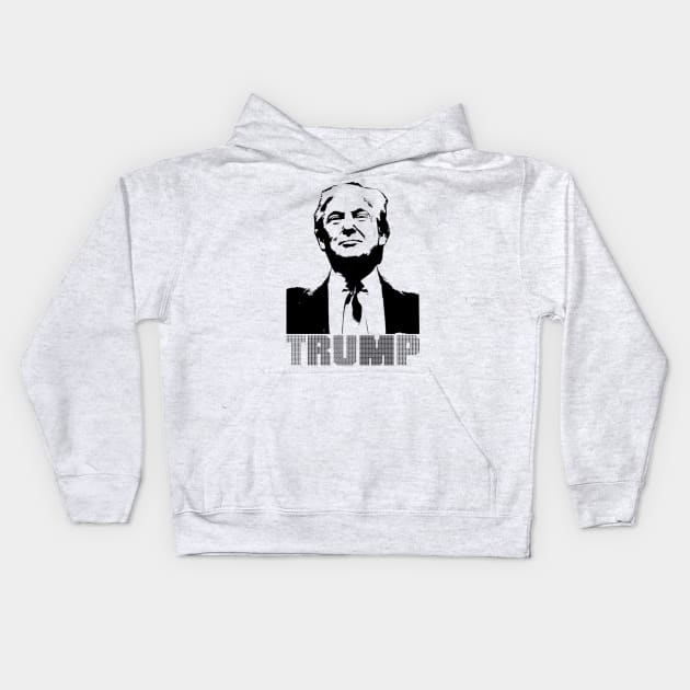 Donald Trump Kids Hoodie by victoriashel